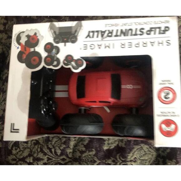 ✅ Sharper Image Remote Control RC Cars Flip Stunt Rally Car Toy for Kids, - Picture 5 of 11